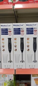 ⁦Kitchen Lab KT-H-009 – Mixeur Plongeant 400W, 2 Vitesses, 4 Lames Inox & Bol 700ML⁩ - الصورة ⁦2⁩