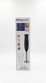 Kitchen Lab KT-H-009 – Mixeur Plongeant 400W, 2 Vitesses, 4 Lames Inox & Bol 700ML