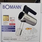 ⁦BOMANN HM 6154 CB – Batteur Électrique à Main 600W | خفّاق كهربائي متعدد الاستعمالات مع Fonction Turbo، Fouets وCrochets Pétrisseurs en Inox⁩ - الصورة ⁦2⁩