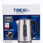 Bouilloire électrique sans fil en inox TIREXX Original BLR100X 1.7 litre