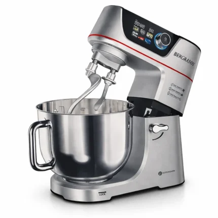 BERGMANN SilverCHEF+ Premium Line BSM 9025 – Stand Mixer 2000W (8L Inox Bowl)